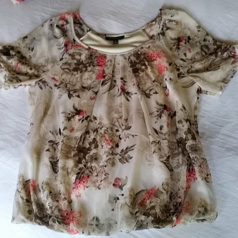 Fall floral top